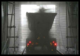 Truck wash system